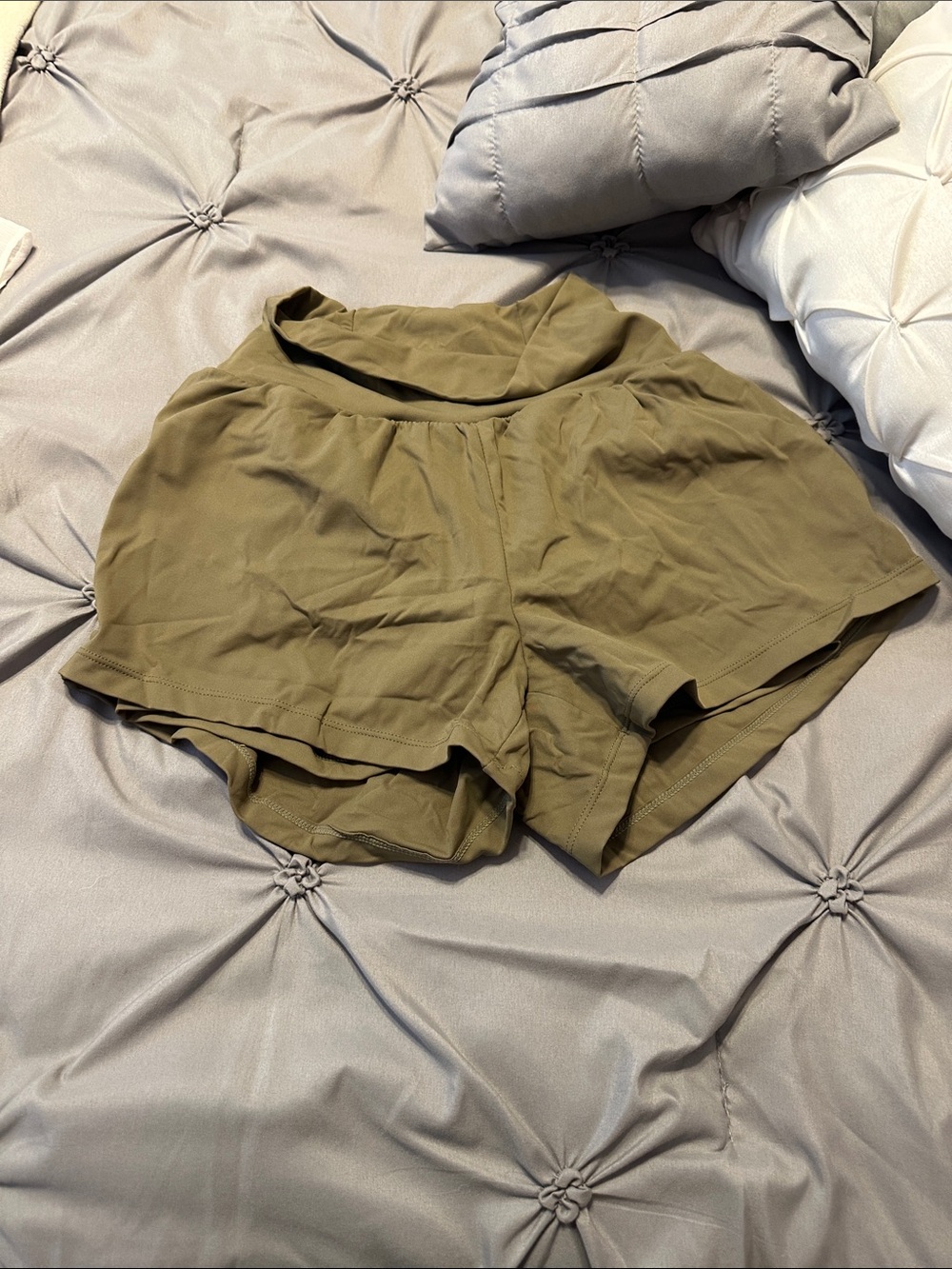 Halara Women’s Olive Green High-Waist Active Shorts